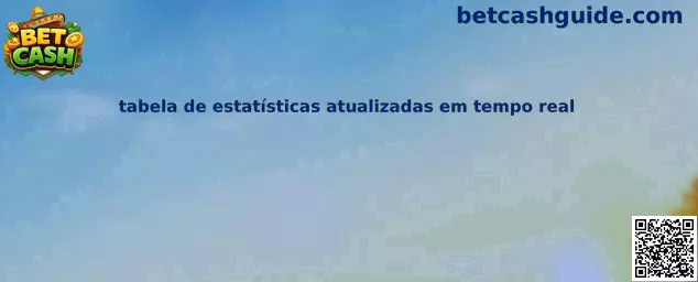 tabela de estatísticas atualizadas em tempo real