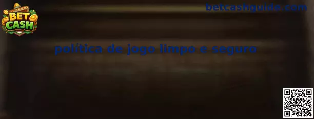 Política de jogo limpo e seguro