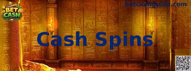 Interfaz de Cash Spins con rodillos y funciones de juego