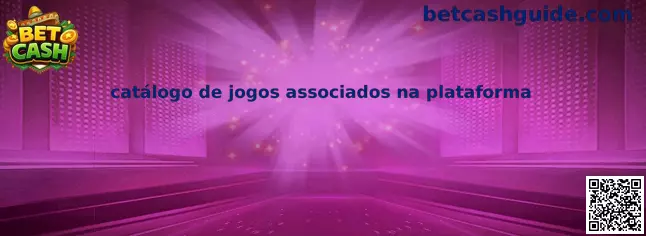 Catálogo de jogos associados na plataforma